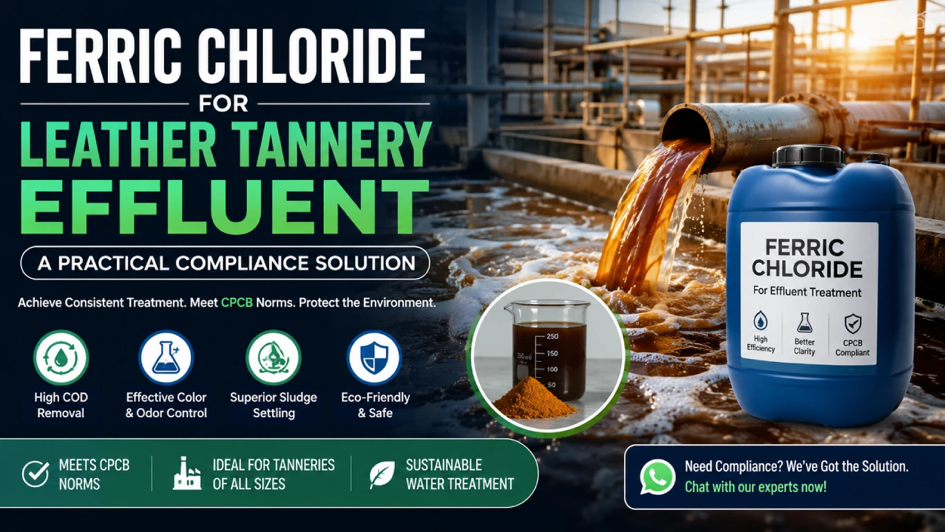 Ferric Chloride for Leather Tanneries